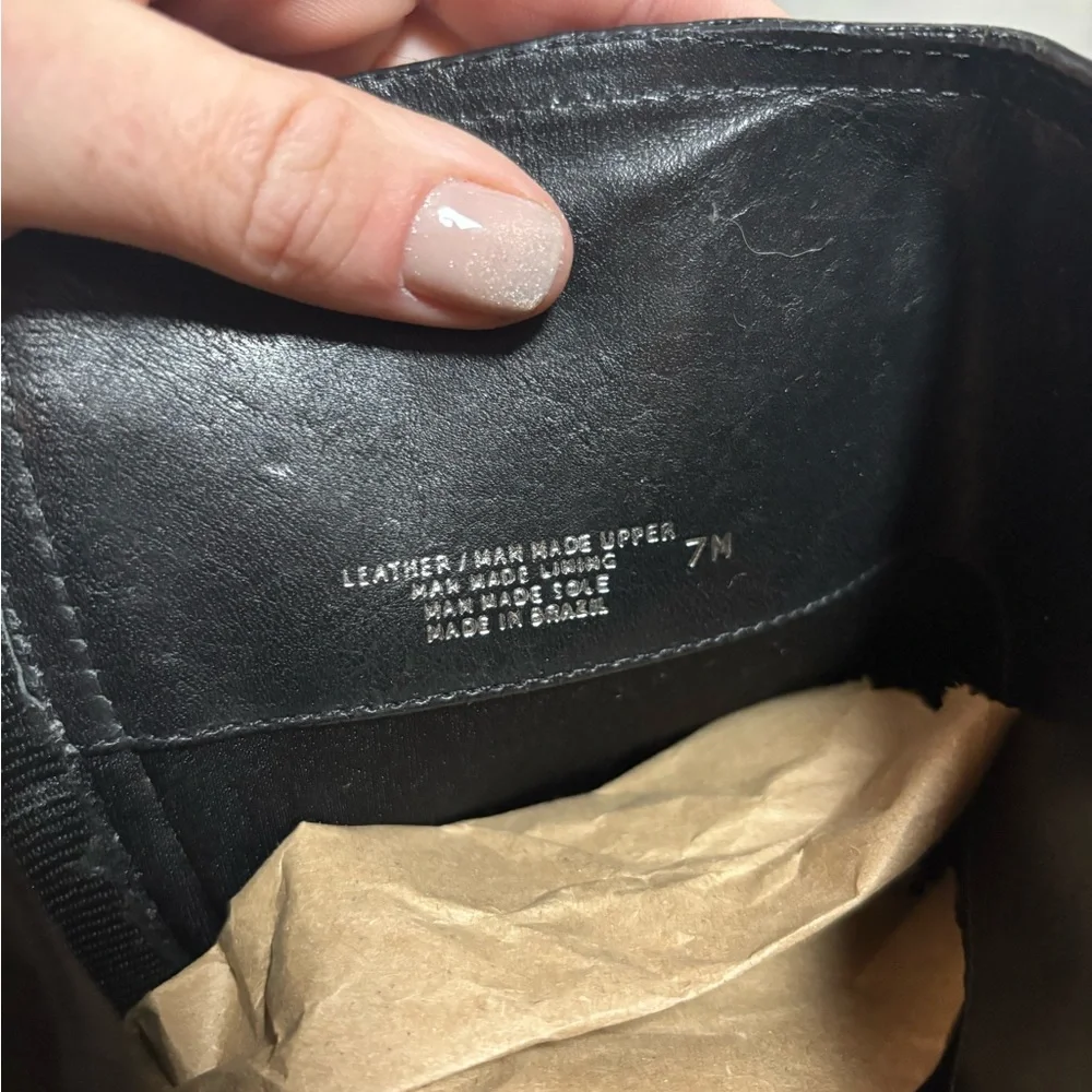Tory Burch Black Leather Over The‎ Knee Riding Boots Classic Preppy